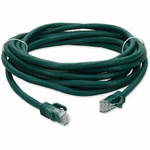 AddOn ADD-30FCAT6A-GN 30ft RJ-45 (Male) to RJ-45 (Male) Straight Green Cat6A UTP PVC Copper Patch Cable