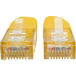 Tripp Lite N200-005-YW Cat6 Gigabit Molded (UTP) Ethernet Cable (RJ45 M/M) PoE Yellow 5 ft. (1.52 m)