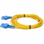 AddOn ADD-SC-SC-2M9SMFP 2m SC (Male) to SC (Male) Straight Yellow OS2 Duplex Plenum Fiber Patch Cable