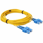 AddOn ADD-SC-SC-2M9SMFP 2m SC (Male) to SC (Male) Straight Yellow OS2 Duplex Plenum Fiber Patch Cable