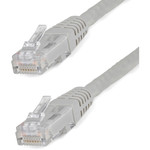 StarTech C6PATCH6GR 6ft CAT6 Ethernet Cable - Gray Molded Gigabit - 100W PoE UTP 650MHz - Category 6 Patch Cord UL Certified Wiring/TIA