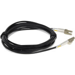 AddOn ADD-LC-LC-1M5OM4-BK 1m LC (Male) to LC (Male) Black OM4 Duplex Fiber OFNR (Riser-Rated) Patch Cable