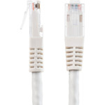 StarTech C6PATCH1WH 1ft CAT6 Ethernet Cable - White Molded Gigabit - 100W PoE UTP 650MHz - Category 6 Patch Cord UL Certified Wiring/TIA