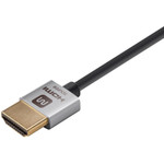 Monoprice 13593 Ultra Slim 18Gbps Active High Speed HDMI Cable, 10ft Silver