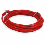 AddOn ADD-27FCAT6-RD 27ft RJ-45 (Male) to RJ-45 (Male) Red Cat6 Straight UTP PVC Copper Patch Cable