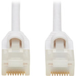 Tripp Lite N262AB-005-WH Safe-IT Cat6a 10G Snagless Antibacterial S/FTP Ethernet Cable (RJ45 M/M) PoE White 5 ft. (1.52 m)