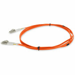 AddOn ADD-LC-LC-5M5OM4-OE 5m LC (Male) to LC (Male) Orange OM4 Duplex Fiber OFNR (Riser-Rated) Patch Cable