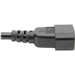 Tripp Lite Power Cord Splitter C14 to 4xC13 PDU Style 10A 250V 18 AWG 18-in. (45.72 cm) Black