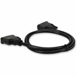 AddOn DVID2DVIDDL1F 1ft DVI-D Dual Link (24+1 pin) Male to DVI-D Dual Link (24+1 pin) Male Black Cable For Resolution Up to 2560x1600 (WQXGA)