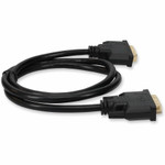 AddOn DVID2DVIDDL1F 1ft DVI-D Dual Link (24+1 pin) Male to DVI-D Dual Link (24+1 pin) Male Black Cable For Resolution Up to 2560x1600 (WQXGA)