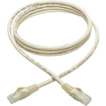 Tripp Lite N201-006-WH Cat6 Gigabit Snagless Molded (UTP) Ethernet Cable (RJ45 M/M) PoE White 6 ft. (1.83 m)