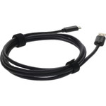 AddOn USBC2USB6F 6ft USB 2.0 (C) Male to USB 2.0 (A) Male Black Adapter Cable