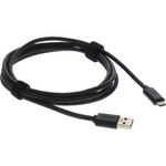 AddOn USBC2USB6F 6ft USB 2.0 (C) Male to USB 2.0 (A) Male Black Adapter Cable