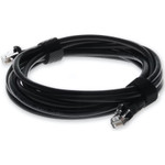 AddOn ADD-6FCAT5E-BK 6ft RJ-45 (Male) to RJ-45 (Male) Black Cat5e UTP PVC Copper Patch Cable