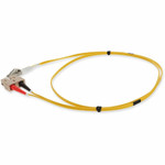 AddOn ADD-SC-LC-1M5OM4P-YW Fiber Optic Duplex Patch Network Cable