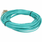 AddOn ADD-LC-LC-50M5OM4P 50m LC (Male) to LC (Male) Aqua OM4 Duplex Plenum-Rated Fiber Patch Cable