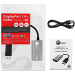 SIIG CB-DP2611-S1 DisplayPort 1.4 to HDMI Adapter - 8K 60Hz Male to Female