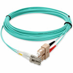 AddOn ADD-SC-LC-2M5OM4LZ 2m LC (Male) to SC (Male) Aqua OM4 Duplex Fiber LSZH Patch Cable