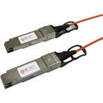 ENET QSFP-H40G-AOC30M-ENC Compatible QSFP-H40G-AOC30M TAA Compliant Functionally Identical 40GBASE-AOC QSFP+ to QSFP+ Active Optical CableAssembly 30m DOM OM3 MMF