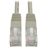 Tripp Lite N002-012-GY Cat5e 350 MHz Molded (UTP) Ethernet Cable (RJ45 M/M) PoE Gray 12 ft. (3.66 m)