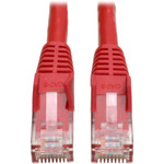 Tripp Lite N201-002-RD Cat6 Gigabit Snagless Molded (UTP) Ethernet Cable (RJ45 M/M) PoE Red 2 ft. (0.61 m)