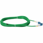 AddOn ADD-LC-LC-4M9SMF-GN 4m LC (Male) to LC (Male) Green OS2 Duplex Fiber OFNR (Riser-Rated) Patch Cable