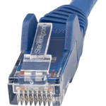StarTech N6LPATCH30BL 30ft (9m) CAT6 Ethernet Cable, LSZH (Low Smoke Zero Halogen) 10 GbE Snagless 100W PoE UTP RJ45 Blue Network Patch Cord, ETL