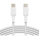 Belkin CAB004BT1MWH Boost↑Charge Braided USB-C to USB-C Cable