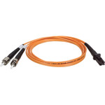 Tripp Lite N308-15M 15M Duplex Multimode 62.5/125 Fiber Optic Patch Cable MTRJ/ST 50' 50ft 15 Meter