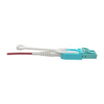 Tripp Lite N821-05M-MG-T 10G Duplex Multimode 50/125 OM4 LSZH Fiber Optic Cable (LC/LC) Push/Pull Tabs Magenta 5 m