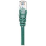 Manhattan 342483 Network Patch Cable, Cat6, 1.5m, Green, CCA, U/UTP, PVC, RJ45, Gold Plated Contacts, Snagless, Booted, Lifetime Warranty, Polybag