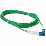 AddOn ADD-LC-LC-8M9SMF-GN 8m LC (Male) to LC (Male) Green OS2 Duplex Fiber OFNR (Riser-Rated) Patch Cable