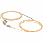 AddOn ADD-CS-1X2553MMLC 3m LC (Male) to 2xLC (Male) Orange OM2 Simplex Fiber Splitter Cable With 50/50 Ratio