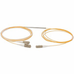 AddOn ADD-CS-1X2553MMLC 3m LC (Male) to 2xLC (Male) Orange OM2 Simplex Fiber Splitter Cable With 50/50 Ratio