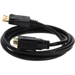 AddOn DISPLAYPORT2DVI10F-5PK 5PK 10ft DisplayPort 1.2 Male to DVI-D Dual Link (24+1 pin) Male Black Cables Which Requires DP++ For Resolution Up to 2560x1600 (WQXGA)