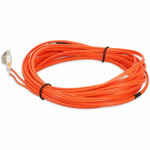 AddOn ADD-ST-LC-3M6MMF-TAA 3m LC (Male) to ST (Male) Orange OM1 Duplex Fiber TAA Compliant OFNR (Riser-Rated) Patch Cable