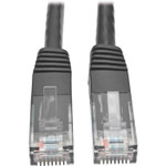 Tripp Lite N200-002-BK Cat6 Gigabit Molded (UTP) Ethernet Cable (RJ45 M/M) PoE Black 2 ft. (0.61 m)