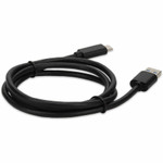 AddOn USBC2USB3A1MB-5PK 5-Pack of 1m USB 3.1 (C) Male to USB 3.0 (A) Male Black Cables