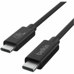 Belkin INZ004BT2MBK USB4 Cable, 240W + 20Gbps
