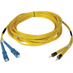 Tripp Lite N354-03M 3M Duplex Singlemode 9/125 Fiber Optic Patch Cable SC/ST 10' 10ft 3 Meter