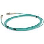 AddOn ADD-LC-LC-10M5OM4LZ 10m LC (Male) to LC (Male) Straight Aqua OM4 Duplex LSZH Fiber Patch Cable