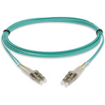 AddOn ADD-LC-LC-10M5OM4LZ 10m LC (Male) to LC (Male) Straight Aqua OM4 Duplex LSZH Fiber Patch Cable