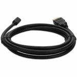 AddOn HDMI2MHDMI3-5PK 5PK 3ft HDMI 1.4 Male to Micro-HDMI 1.4 Male Black Cables For Resolution Up to 4096x2160 (DCI 4K)