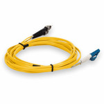 AddOn ADD-ST-LC-10M9SMFP 10m LC (Male) to ST (Male) Yellow OS2 Duplex Plenum-Rated Fiber Patch Cable