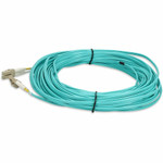 AddOn ADD-LC-LC-33M5OM4P 33m LC (Male) to LC (Male) Straight Aqua OM4 Duplex Plenum Fiber Patch Cable