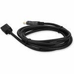 AddOn DISPLAYPORTMF6F 6ft DisplayPort 1.2 Male to DisplayPort 1.2 Female Black Cable For Resolution Up to 3840x2160 (4K UHD)