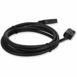 AddOn DISPLAYPORTMF6F 6ft DisplayPort 1.2 Male to DisplayPort 1.2 Female Black Cable For Resolution Up to 3840x2160 (4K UHD)