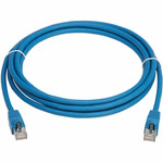 Tripp Lite N272L-F3P5M-BL Cat8 40G Snagless SSTP Ethernet Cable (RJ45 M/M), PoE, LSZH, Blue, 3.5 m (11.5 ft.)