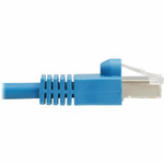 Tripp Lite N272L-F3P5M-BL Cat8 40G Snagless SSTP Ethernet Cable (RJ45 M/M), PoE, LSZH, Blue, 3.5 m (11.5 ft.)