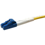 Monoprice 3651 Fiber Optic Cable, LC/LC, Single Mode, Duplex - 5 meter (9/125 Type) - Yellow